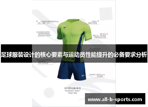 足球服装设计的核心要素与运动员性能提升的必备要求分析